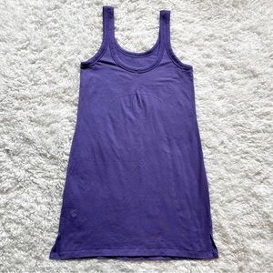 Lululemon Classic-Fit Cotton-Blend Scoop Dress, size 4